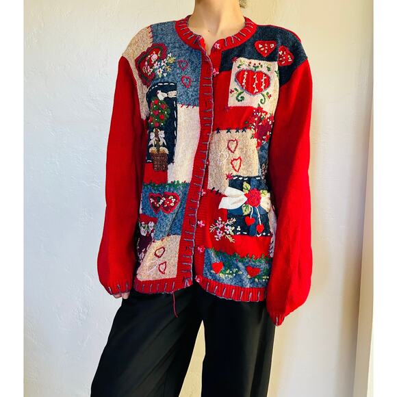 Vintage Heirloom Collectibles Sweater - Picture 1 of 6